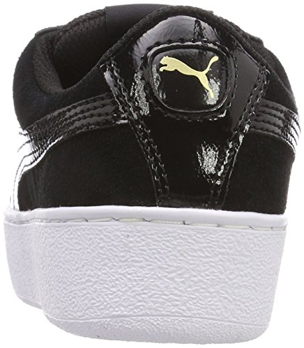 Puma Vikky Platform, Zapatillas para Mujer, Negro (Puma Black-Puma White 05), 42 EU