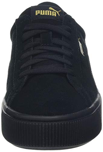 PUMA Vikky Stacked SD, Zapatillas de Deporte Mujer, Negro Black Black, 38 EU