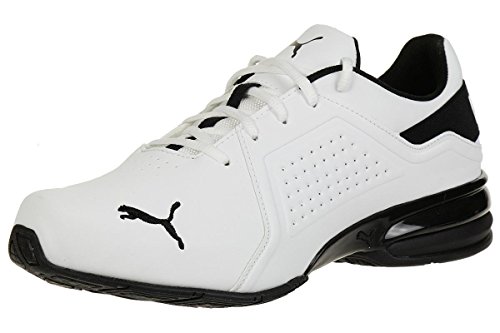 PUMA Viz Runner, Zapatillas de Running Hombre, Blanco White Black, 43 EU