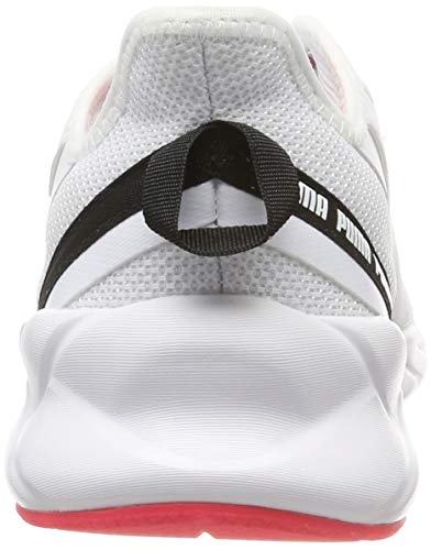 PUMA Weave XT Wn's, Zapatillas Deportivas para Interior Mujer, Blanco White/Pink Alert, 40.5 EU