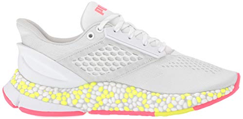 PUMA Zapatilla híbrida Astro para mujer, blanco (Blanco/amarillo/rosa (puma whiteyellow alert-pink alert)), 42.5 EU