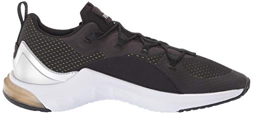 PUMA Zapatillas Lqdcell Hydra para mujer, negro (Puma Negro-dorado-puma Plata), 37 EU