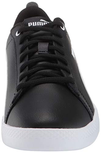 PUMA Zapatillas Smash V2 para mujer, negro (Negro/Blanco), 38 EU