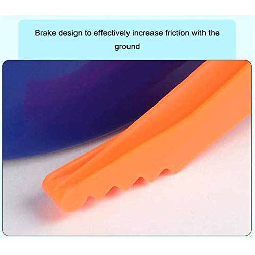 QenDsx Trineo De Nieve De Invierno, Mini Trineo De Tracción Descenso Trineo Flexible con Cómoda Cuerda De Tracción Deporte Al Aire Libre Sprinter Trineo Niños Pequeños Niños Jóvenes