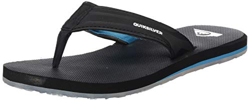 Quiksilver Crystal Oasis, Zapatos de Playa y Piscina Hombre, Negro (Black/Black/Blue Xkkb), 42 EU
