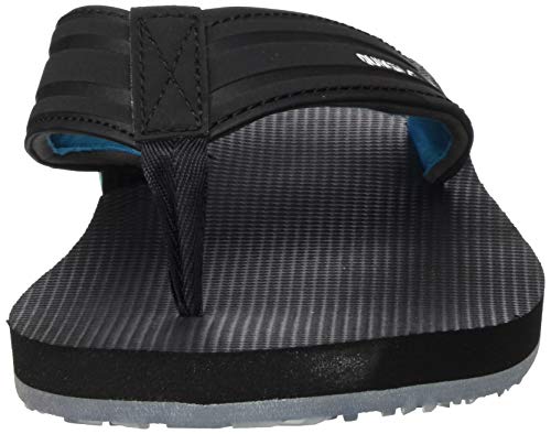 Quiksilver Crystal Oasis, Zapatos de Playa y Piscina Hombre, Negro (Black/Black/Blue Xkkb), 42 EU