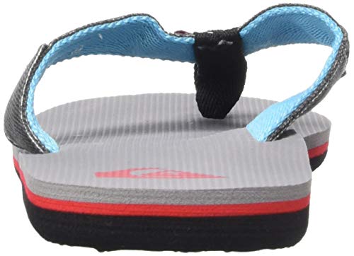 Quiksilver Molokai Abyss Youth, Zapatos de Playa y Piscina Niños, Negro (Black/Grey/Black Xksk), 34 EU