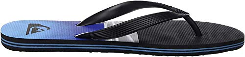 Quiksilver Molokai Hold Down, Zapatos de Playa y Piscina para Hombre, Azul (Black/Blue/Black Xkbk), 42 EU