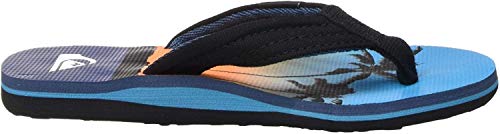 Quiksilver Molokai Layback Youth, Zapatos de Playa y Piscina Hombre, Multicolor (Black/Blue/Blue Xkbb), 36 EU