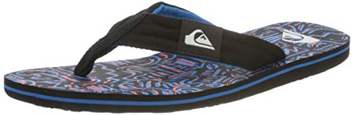 Quiksilver Molokai Layback, Zapatos de Playa y Piscina Hombre, Negro (Black Xkkb), 42 EU