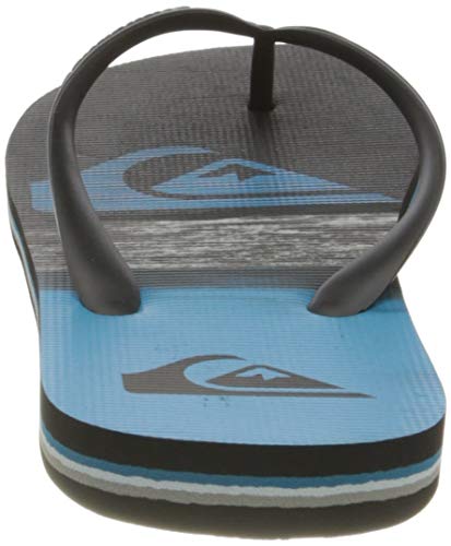 Quiksilver Molokai Panel, Chanclas Hombre, Black Blue Black, 42 EU