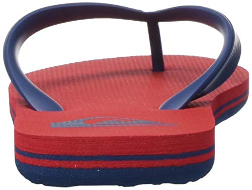 Quiksilver Molokai Youth, Zapatos de Playa y Piscina para Niños, Multicolor (Red/Blue/Red Xrbr), 35 EU
