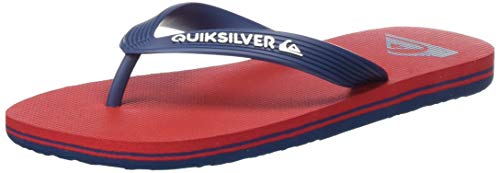 Quiksilver Molokai Youth, Zapatos de Playa y Piscina para Niños, Multicolor (Red/Blue/Red Xrbr), 35 EU