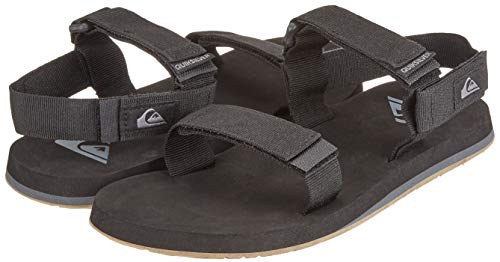 Quiksilver Monkey Caged, Zapatos de Playa y Piscina Hombre, Negro (Black/Grey/Brown Xksc), 42 EU