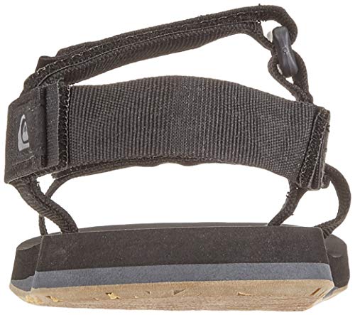 Quiksilver Monkey Caged, Zapatos de Playa y Piscina Hombre, Negro (Black/Grey/Brown Xksc), 43 EU