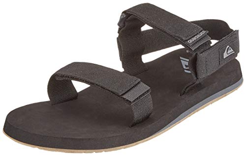 Quiksilver Monkey Caged, Zapatos de Playa y Piscina Hombre, Negro (Black/Grey/Brown Xksc), 43 EU