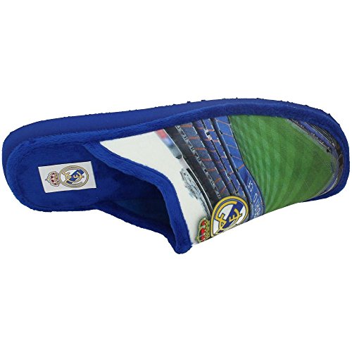Real madrid bernabeu ANDINAS CASA INVIERNO talla 44 AZUL PIEL