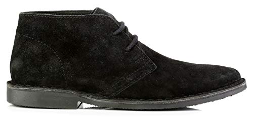 Red Tape Gobi Suede, Botas para Hombre, Negro (Black), 42 EU