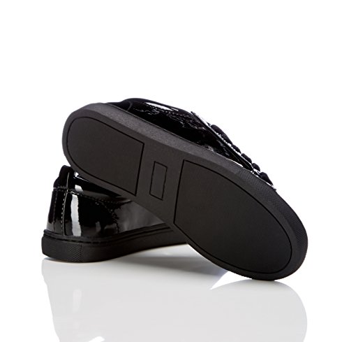REDWAGON Zapatillas de Charol para Niñas, Negro (Black Patent), 30.5 EU