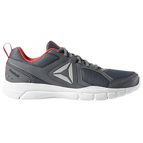 Reebok 3D Fusion Tr, Zapatillas de Deporte Interior para Mujer, Multicolor (True Grey/Neon Red/Black/White/Silver 000), 37 EU
