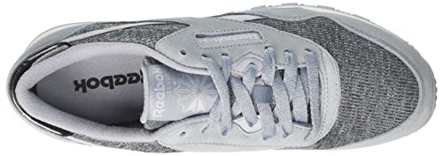 Reebok Cl Nylon, Zapatillas de Deporte Mujer, Gris (Cozy/Meteor Gry/Cloud Gry/White/Black), 36 EU