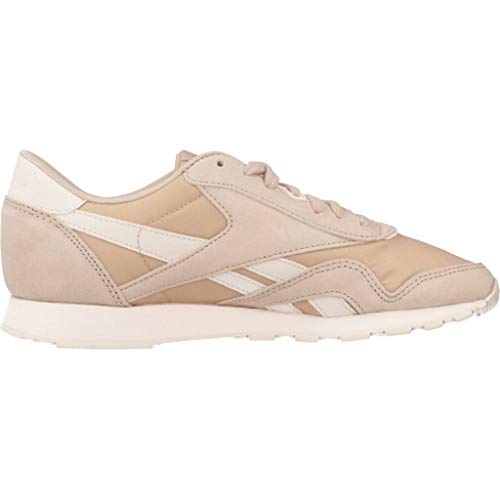Reebok Cl Nylon, Zapatillas de Deporte para Mujer, Multicolor (Seasonal/Bare Beige/Pale Pink 000), 38 EU