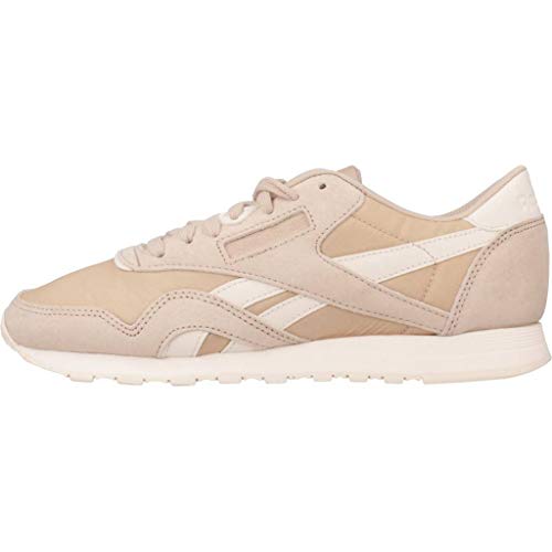 Reebok Cl Nylon, Zapatillas de Deporte para Mujer, Multicolor (Seasonal/Bare Beige/Pale Pink 000), 38 EU