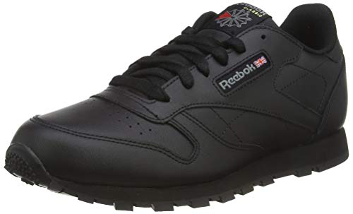 Reebok Classic Leather, Zapatillas de Trail Running Niños, Negro Black 0, 31.5 EU