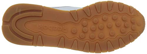 Reebok Classic Leather Zapatillas, Mujer, Blanco (Int-White / Gum), 40.5 EU