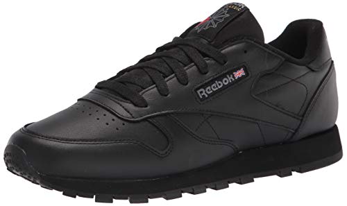 Reebok Classic Leather Zapatillas, Mujer, Negro (Int / Black), 38 EU