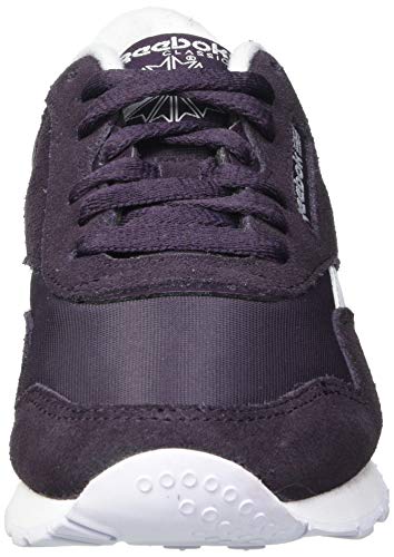 Reebok Classic Nylon, Sneaker Mujer, Midnight Shadow/White/White, 42 EU