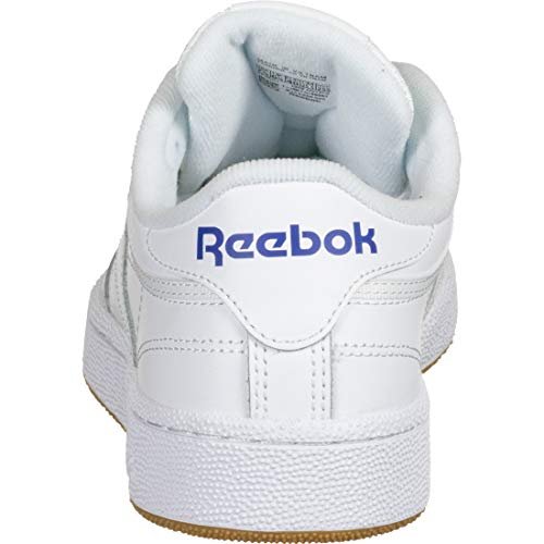 Reebok Club C 85, Sneaker Hombre, Blanco (INT White/Royal Gum), 43 EU