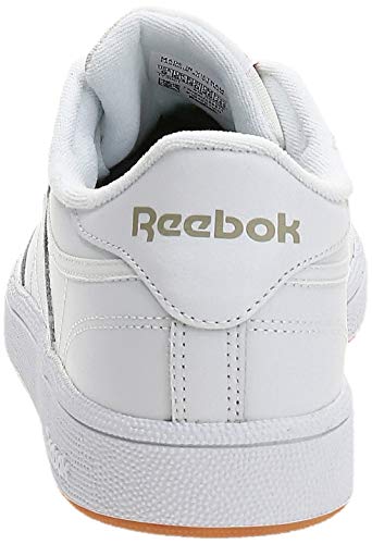 Reebok Club C 85, Zapatillas para Mujer, Weiss (White/Light Grey/Gum 0), 38 EU