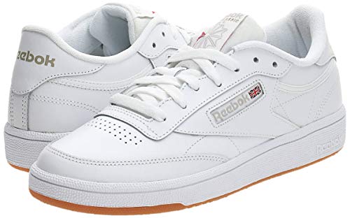Reebok Club C 85, Zapatillas para Mujer, Weiss (White/Light Grey/Gum 0), 38 EU