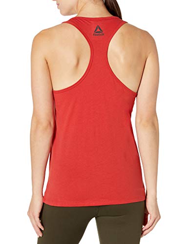 Reebok Crossfit Read Tank para mujer - GJH43, Crossfit - playera sin mangas, L, Legacy Rojo