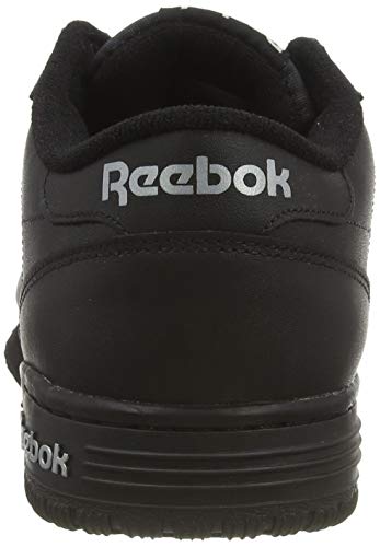 Reebok Exofit Lo Clean Logo, Zapatillas Para Hombre, Negro (AR3168_39 EU_Black/Silver/Silver), 42 EU