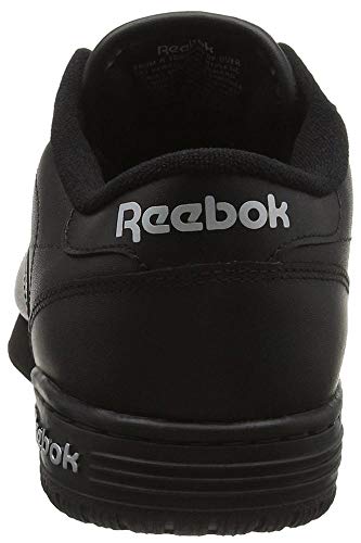 Reebok Exofit Lo Clean Logo, Zapatillas Para Hombre, Negro (AR3168_39 EU_Black/Silver/Silver), 42 EU