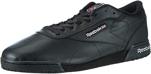 Reebok Exofit Lo Clean Logo, Zapatillas Para Hombre, Negro (AR3168_39 EU_Black/Silver/Silver), 42 EU