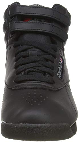 Reebok Freestyle Hi Zapatillas de Gimnasia, Mujer, Negro Black, 34.5