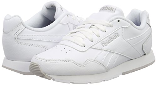Reebok Glide, Sneaker Mujer, White/Steel Royal, 36 EU