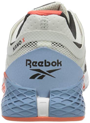 Reebok Nano X, Zapatillas de Deporte Mujer, Blanco/FLUBLU/VIVDOR, 40.5 EU