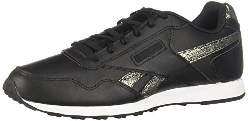 Reebok Royal Glide LX, Zapatillas de Trail Running Hombre, Multicolor (Black/Gold Met/White 000), 40 EU