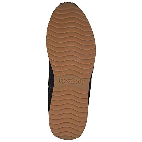 Reebok Royal Glide Ripple Clip, Zapatillas Clasicos Hombre, Negro (Black/Gum), 45 EU
