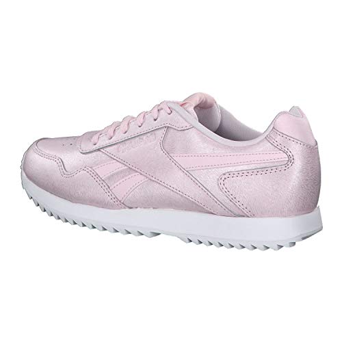 Reebok Royal Glide Ripple, Zapatillas de Trail Running para Mujer, Multicolor (Porcelain Pink/White 000), 38 1/3 EU