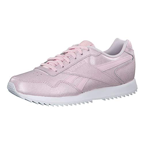 Reebok Royal Glide Ripple, Zapatillas de Trail Running para Mujer, Multicolor (Porcelain Pink/White 000), 38 1/3 EU