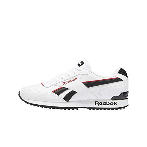 Reebok Royal Glide RPLCLP, Zapatillas de Running Hombre, Blanco/Negro/VECRED, 41 EU