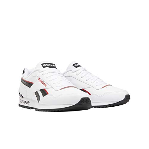 Reebok Royal Glide RPLCLP, Zapatillas de Running Hombre, Blanco/Negro/VECRED, 41 EU