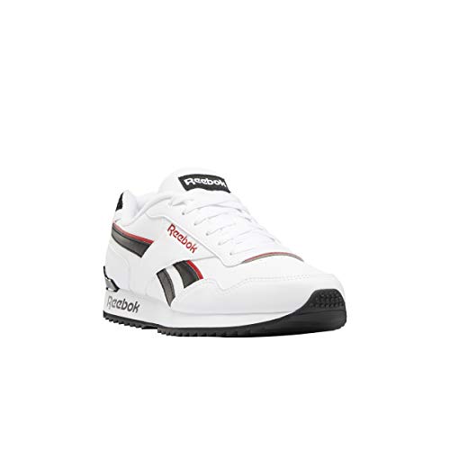 Reebok Royal Glide RPLCLP, Zapatillas de Running Hombre, Blanco/Negro/VECRED, 41 EU