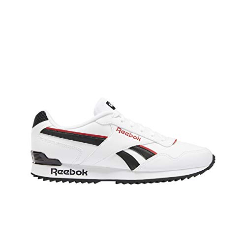 Reebok Royal Glide RPLCLP, Zapatillas de Running Hombre, Blanco/Negro/VECRED, 41 EU