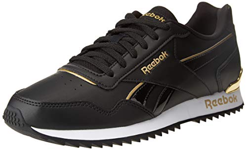 Reebok Royal Glide RPLCLP, Zapatillas de Running Mujer, Negro/Negro/Dormet, 37.5 EU